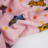 Disney Fleece Winnie The Pooh Roze