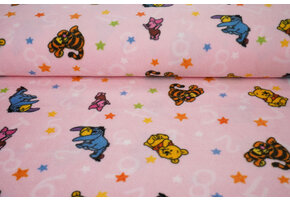 Disney Fleece Winnie The Pooh Pink