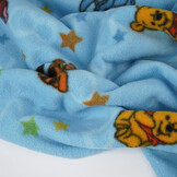 Disney Fleece Winnie The Pooh Blue