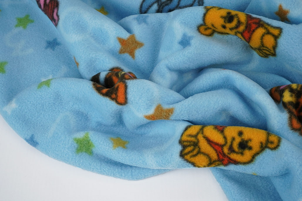 Disney Fleece Winnie The Pooh Blue