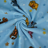 Disney Fleece Winnie The Pooh Blauw