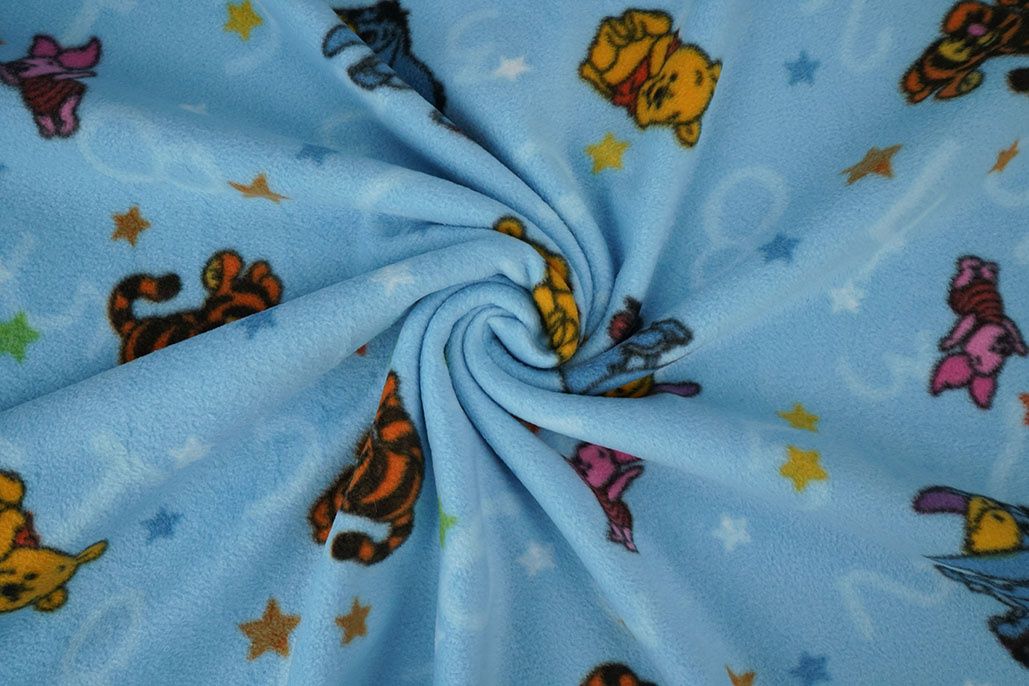 Disney Fleece Winnie The Pooh Blue