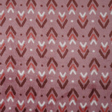 Flanel Fleece Geometrisch Roze