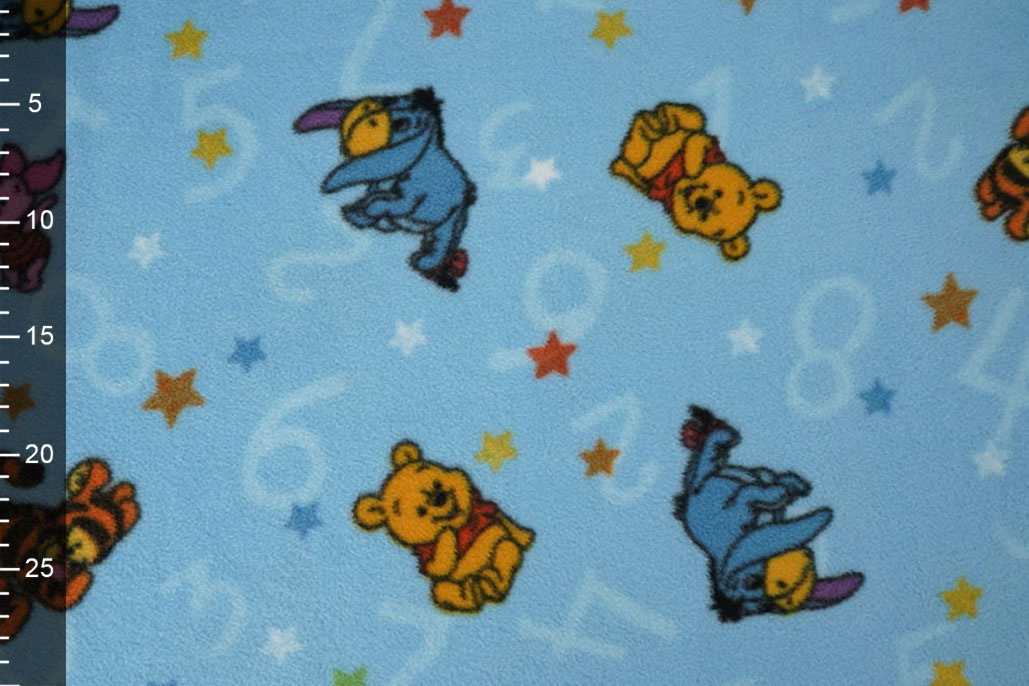 Disney Fleece Winnie The Pooh Blauw