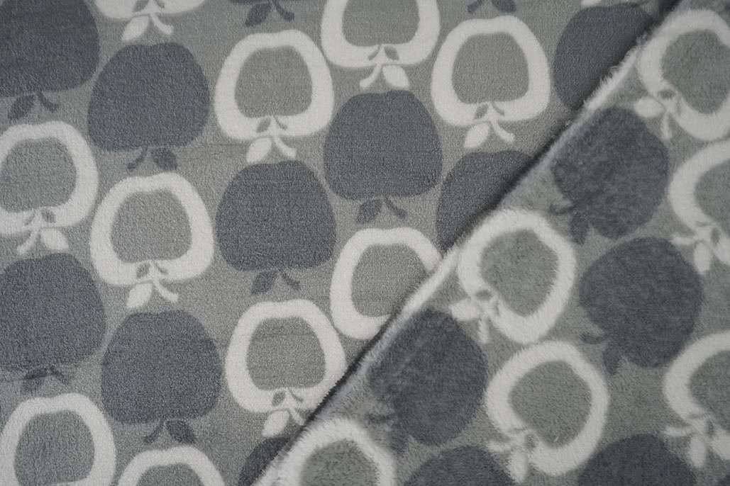 Flannel Fleece Apple Grey