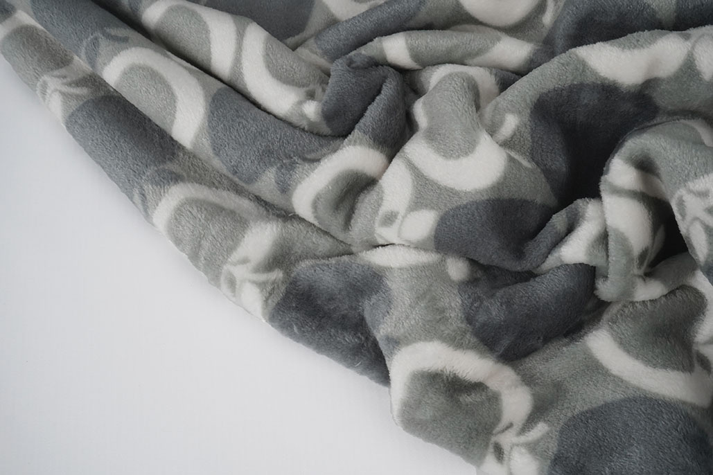 Flannel Fleece Apple Grey