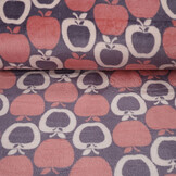 Flannel Fleece Apple Pink - Purple