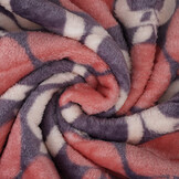 Flannel Fleece Apple Pink - Purple