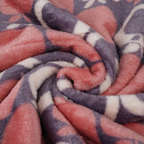 Flannel Fleece Apple Pink - Purple