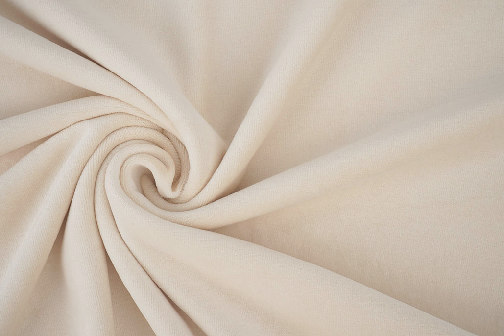 Nicky Velours Licht Beige