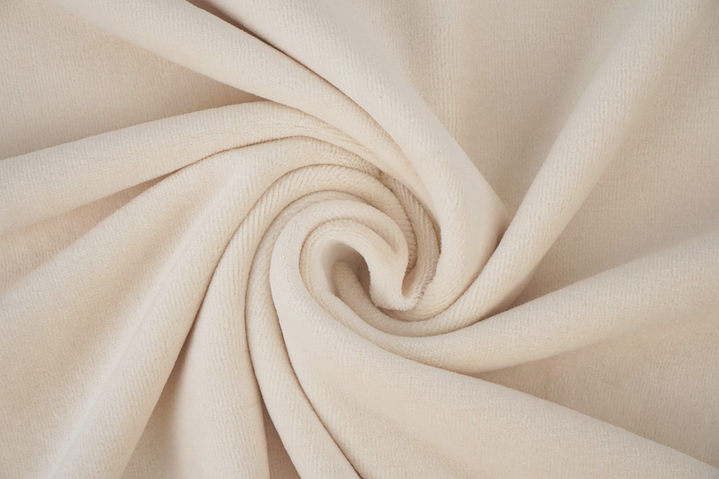 Nicky Velours Licht Beige