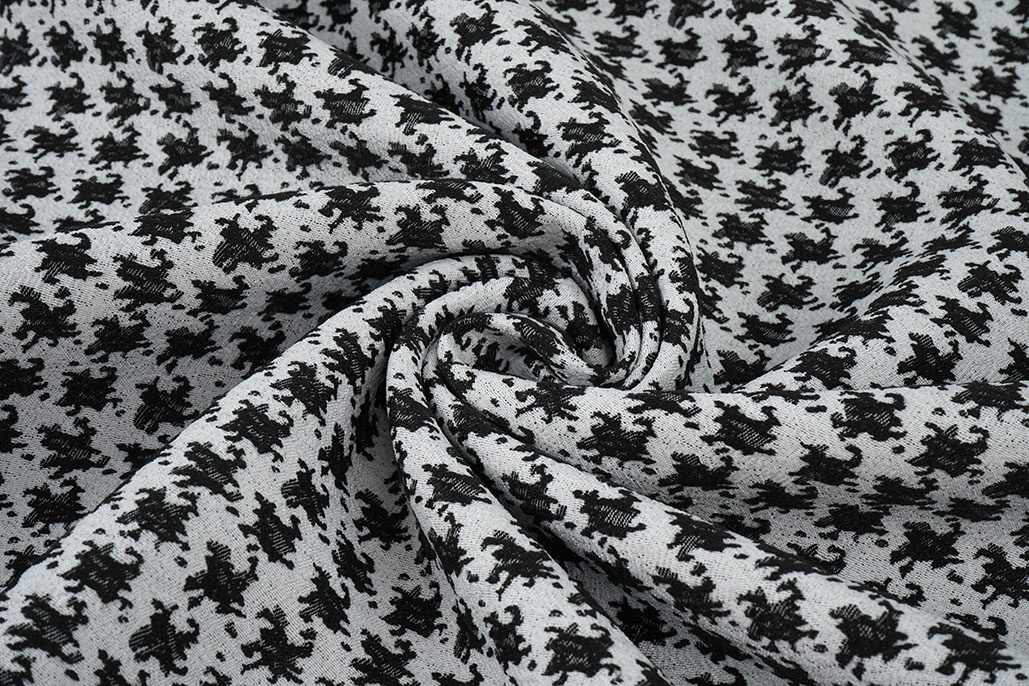 Jacquard Pied de Poule Black