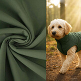 Soft Shell Uni Licht Kaki Groen