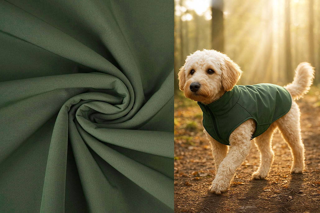 Soft Shell Uni Licht Kaki Groen