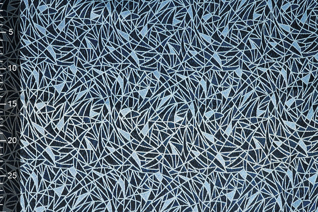 Brocade Izindiza Blue