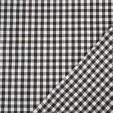 Gingham Check 8 mm Brown