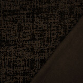 Tricot flock Gemêleerd Bruin