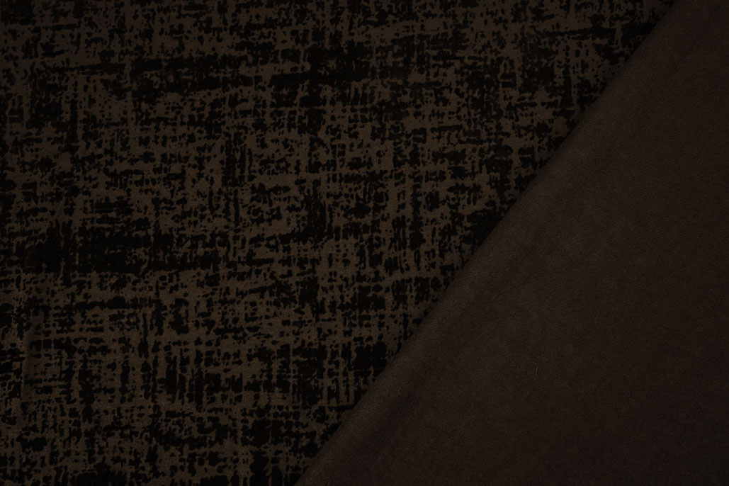 Tricot flock Blended Brown