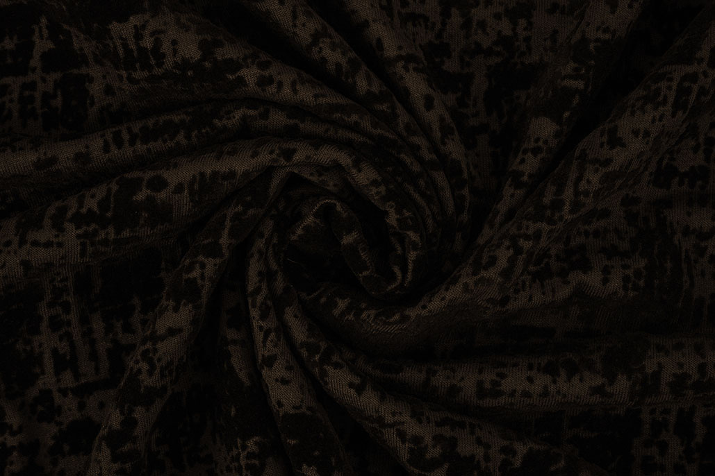 Tricot flock Blended Brown