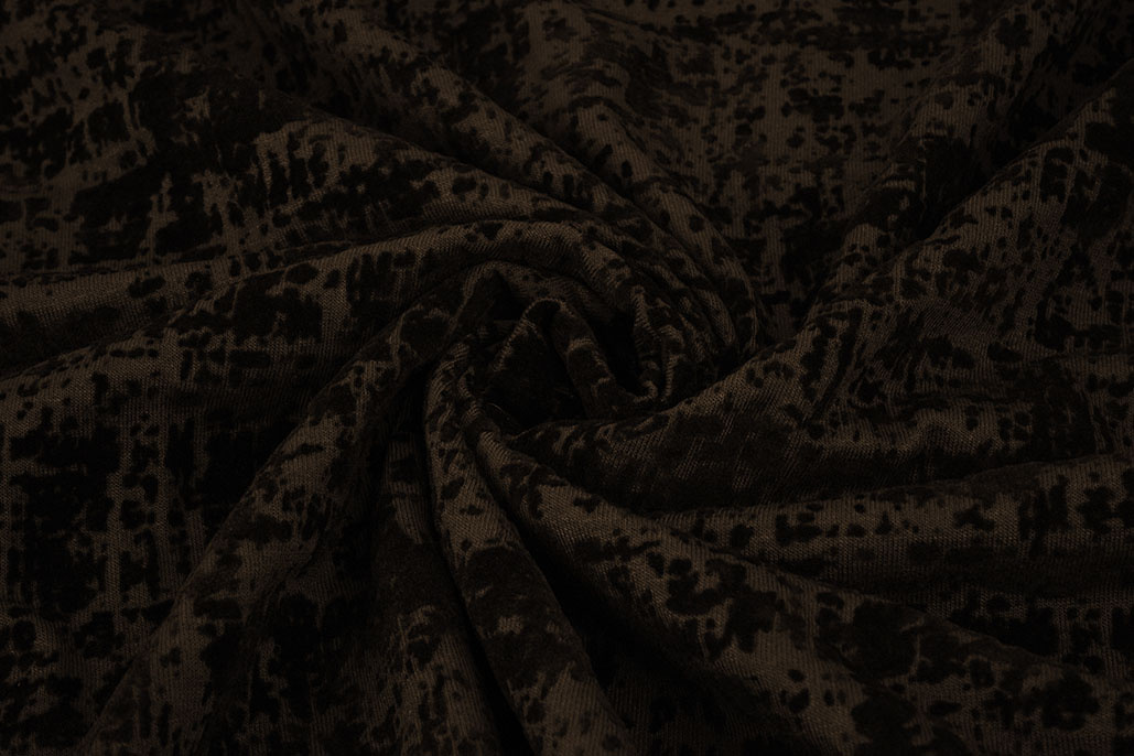 Tricot flock Blended Brown
