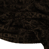 Tricot flock Gemêleerd Bruin