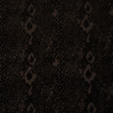Tricot flock Snakeprint Brown