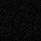Tricot flock Slangenprint Zwart
