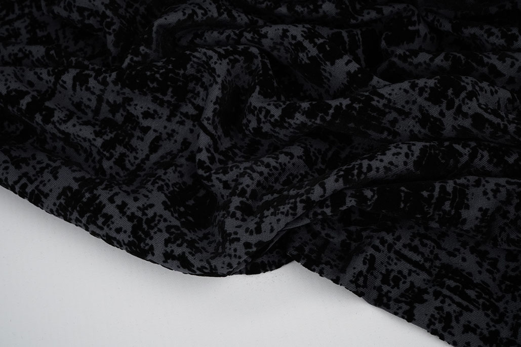 Jersey Flock Meliert Jeans