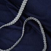 Galon Band 12mm Silber