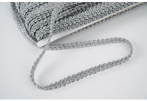 Galon Band 12mm Silber