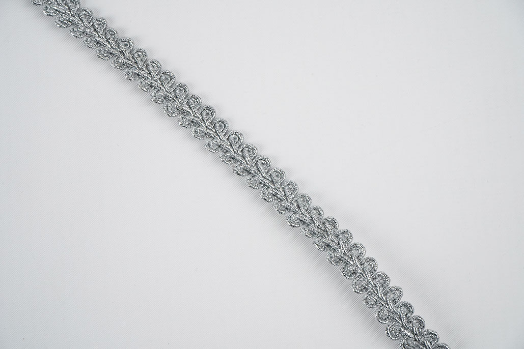 Galon Band 12mm Silver