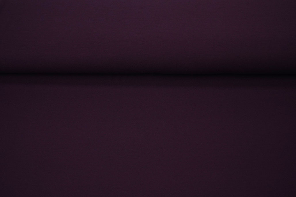 Viscose Jersey Aubergine Lila