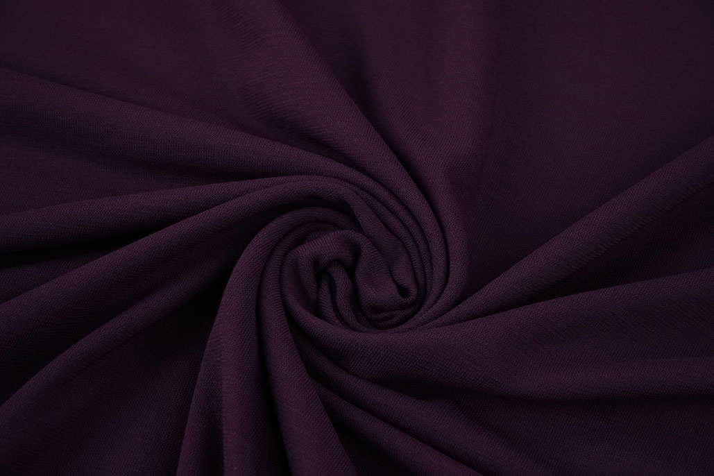 Viscose Jersey Aubergine Paars