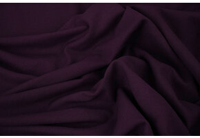 Viscose Jersey Aubergine Purple