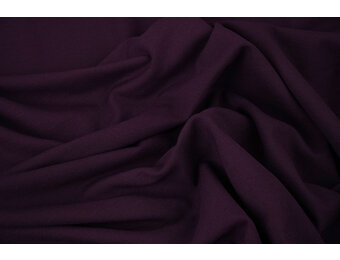 Viscose Jersey Aubergine Lila