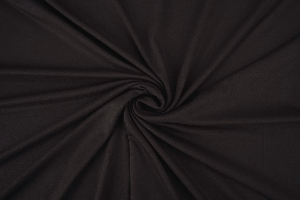 Viscose Jersey Aubergine Braun