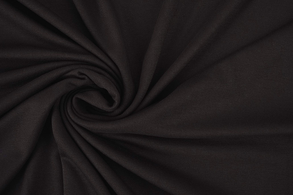 Viscose Jersey Aubergine Bruin