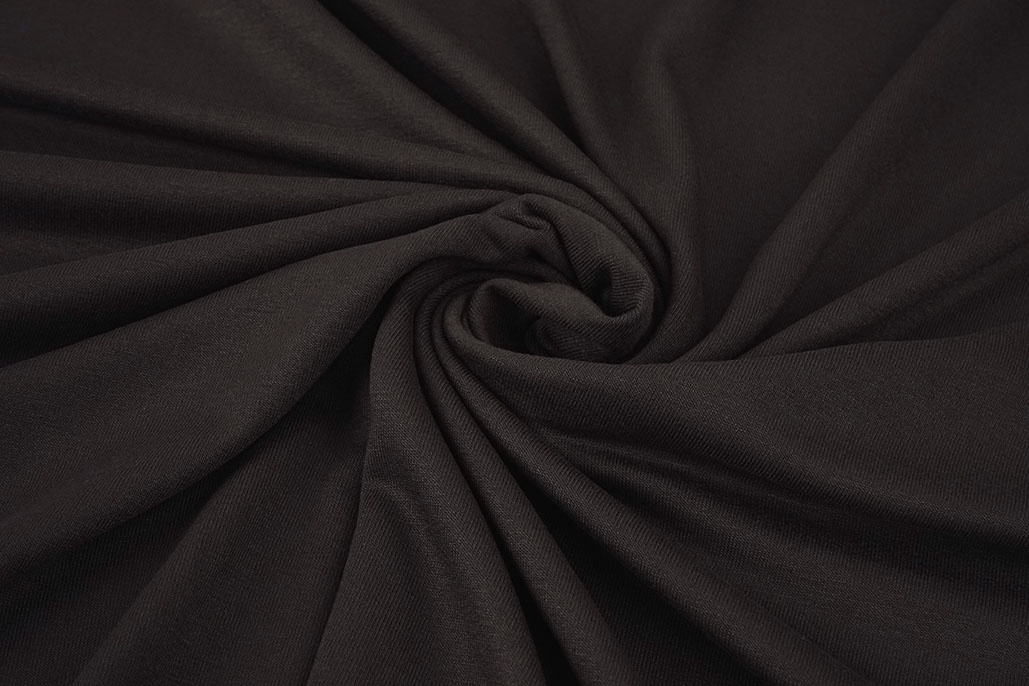 Viscose Jersey Aubergine Bruin