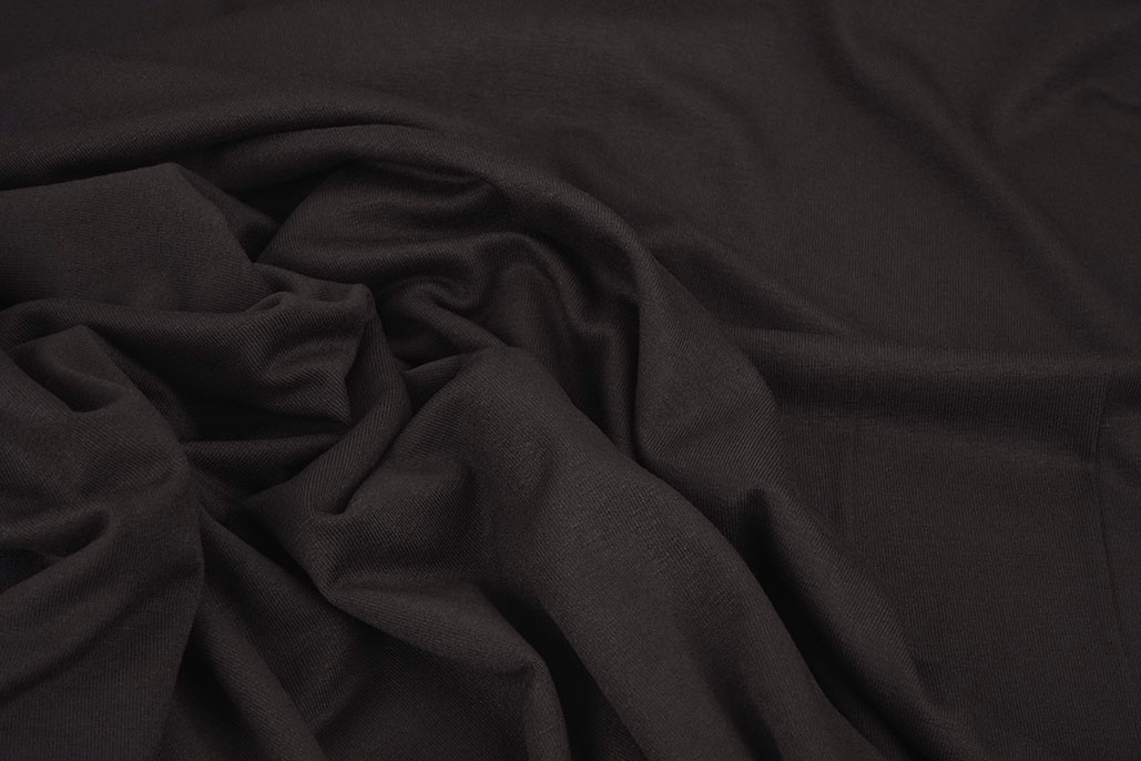 Viscose Jersey Aubergine Bruin