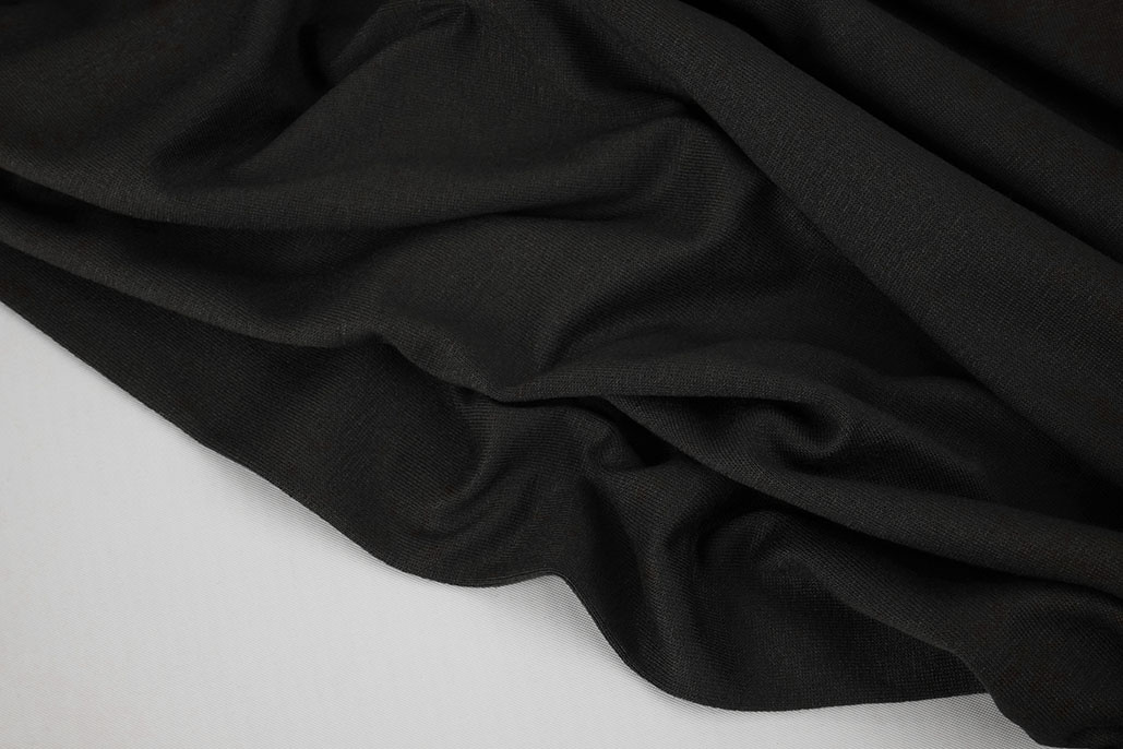 Viscose Jersey Antraciet Grijs