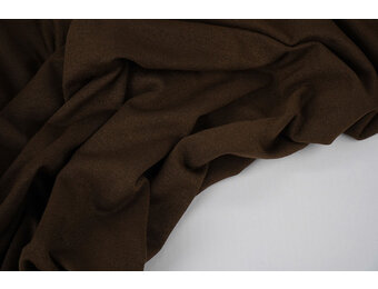 Viscose Jersey Chocolate Brown