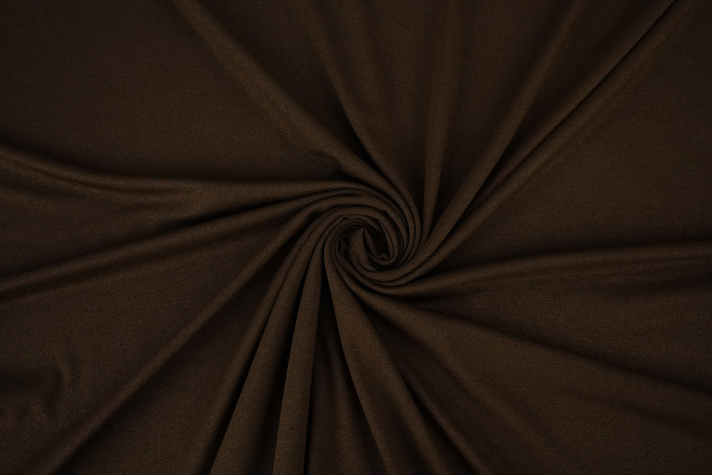 Viscose Jersey Chocolade Bruin