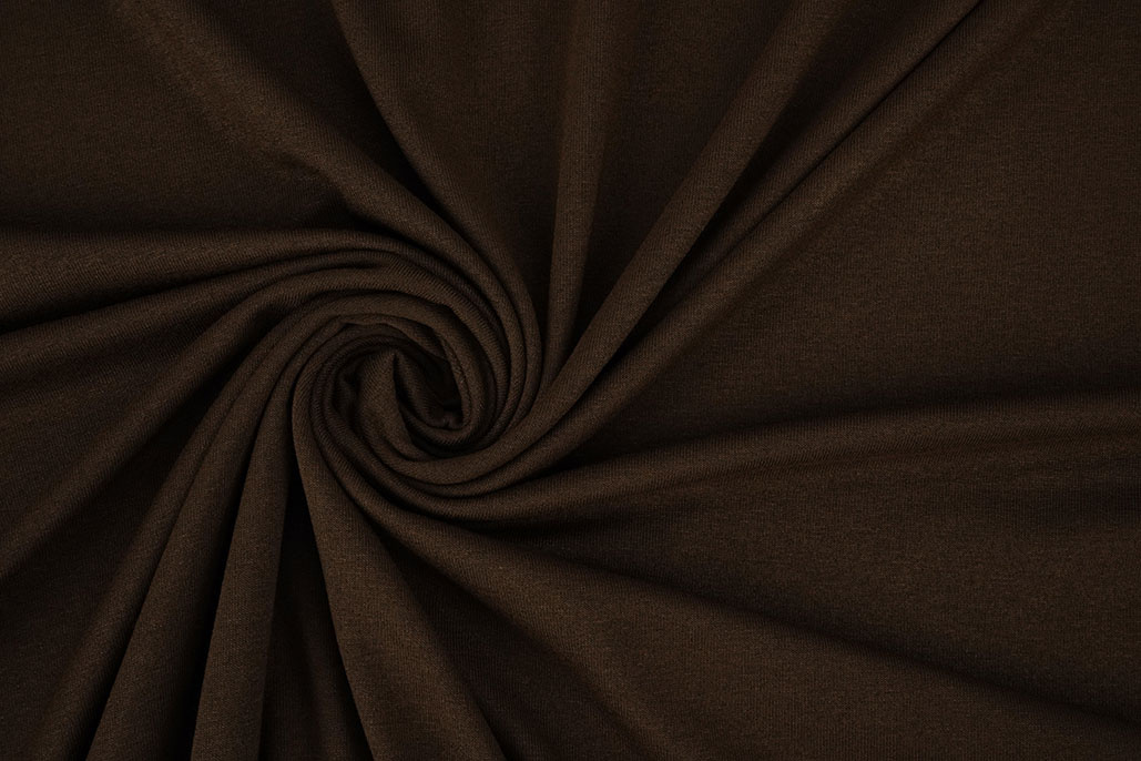 Viscose Jersey Chocolate Brown