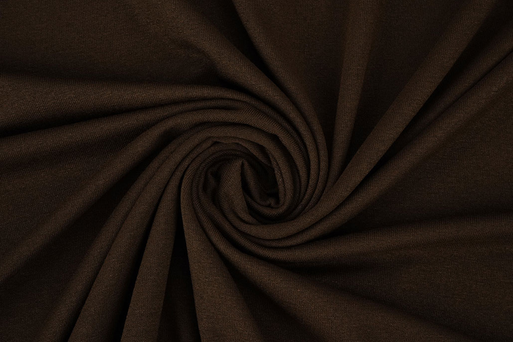 Viscose Jersey Chocolate Brown