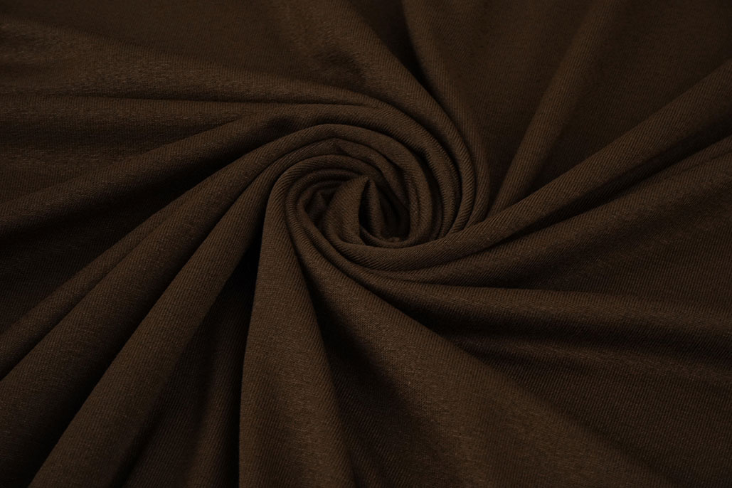 Viscose Jersey Chocolate Brown