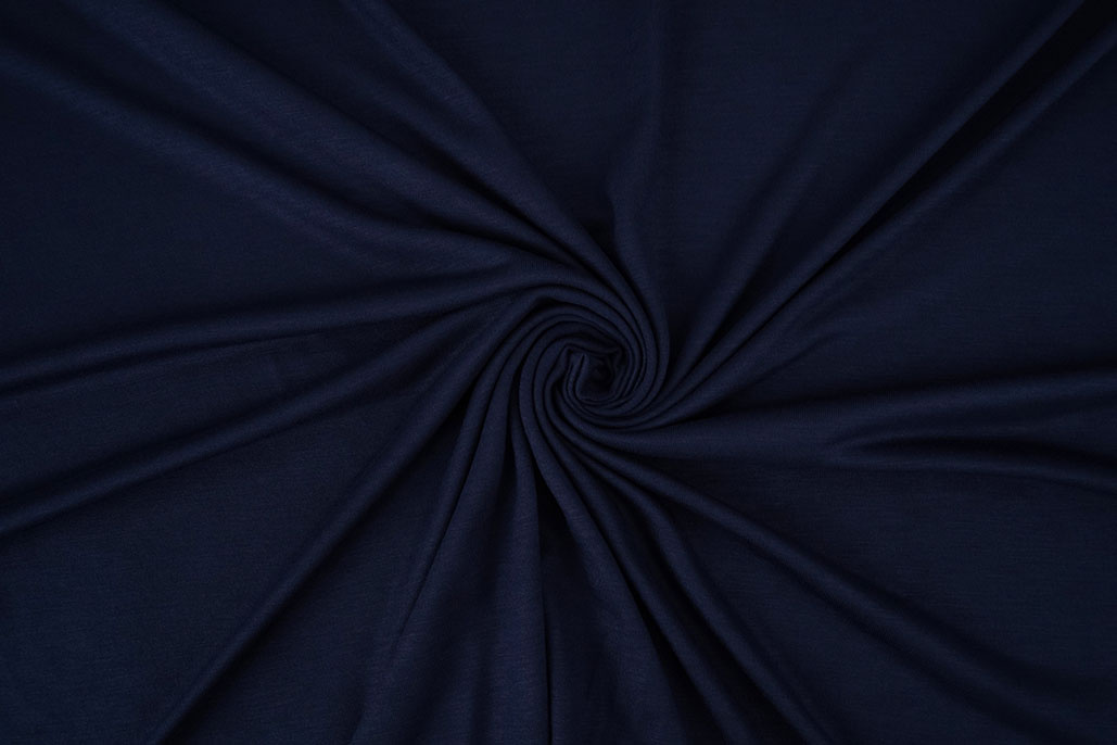 Viscose Jersey Dark Blue