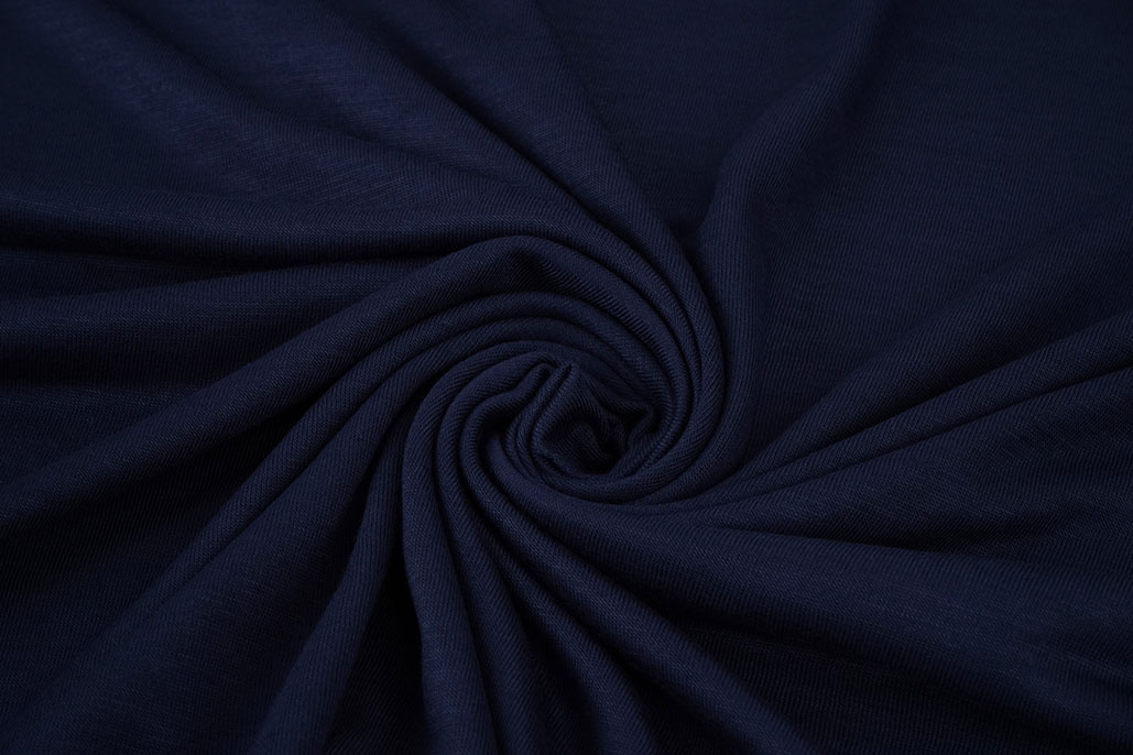 Viscose Jersey Dunkelblau