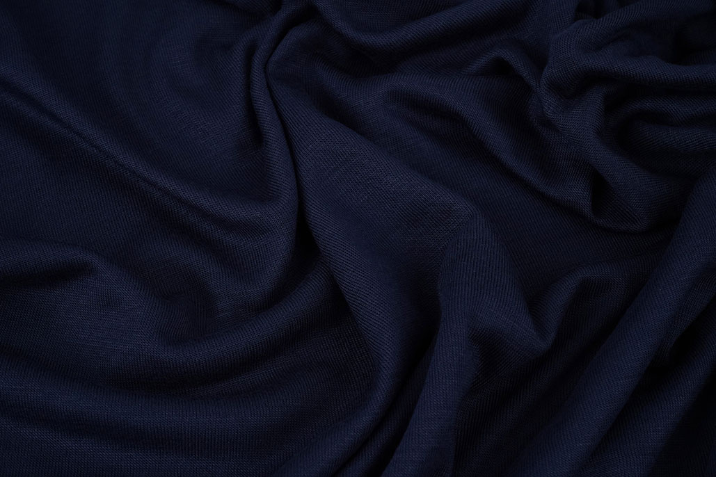 Viscose Jersey Dark Blue