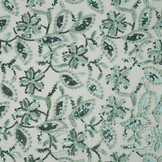 Mesh Embroidered Sequins Naomi Old Green