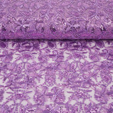 Mesh Embroidered Sequins Naomi Lilac Purple
